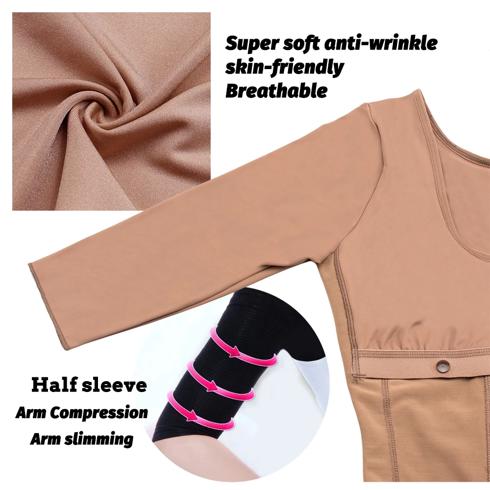 High Quality Colombian Post Liposuction Surgery Operation BBL Shapewear Stage 2 3 Compression Garment Modeling Body Shapers - Image 4