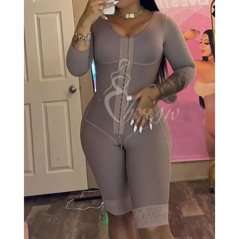 Post Surgery Garments Fajase Full Body Compression Tummy Control Butt Lift Body Shaper Underwear Body Shapers Butt Lifter