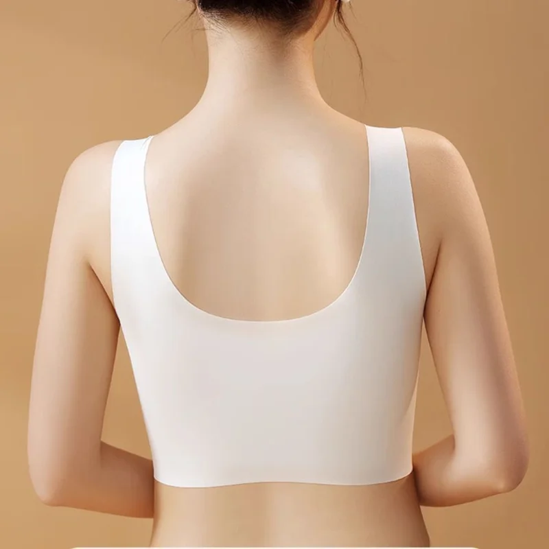 Pregnant Women's Breast-feeding Bra, Front-buttoned, Sexy, Breast-retracting, Anti-sagging, Seamless, Beautiful Back Bra, Thin - Image 4